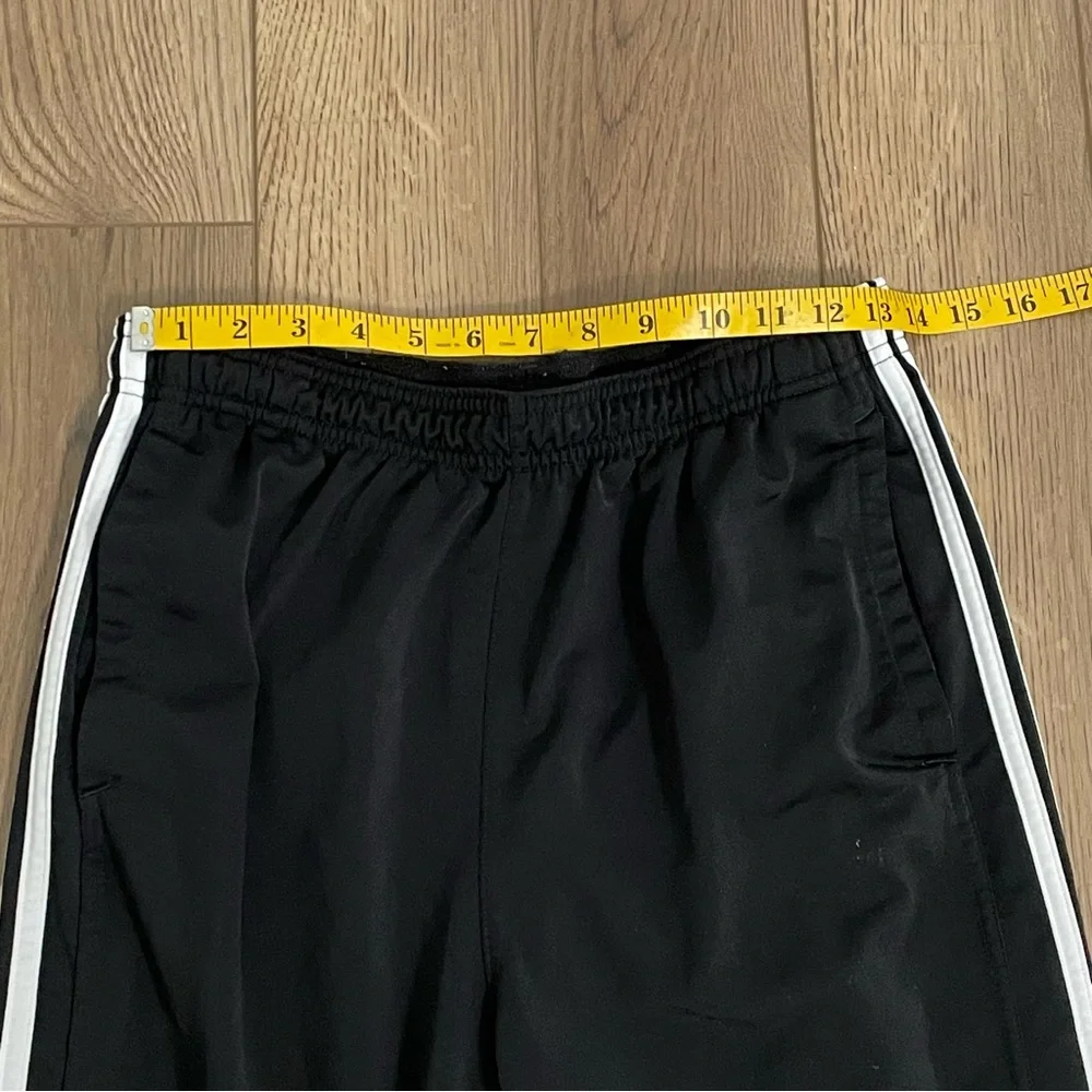 Adidas Track Pants‎ Black White Zipper Ankles